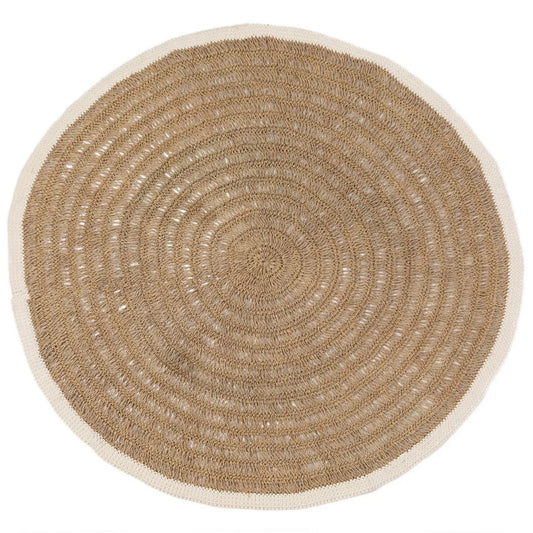 Rond kleed Seagrass - natuurlijk - 200 cm