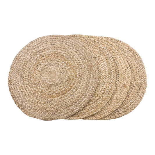 Bombay Placemat - Naturel Ø38 cm - Set van 4